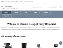Tablet Screenshot of e-usg.pl